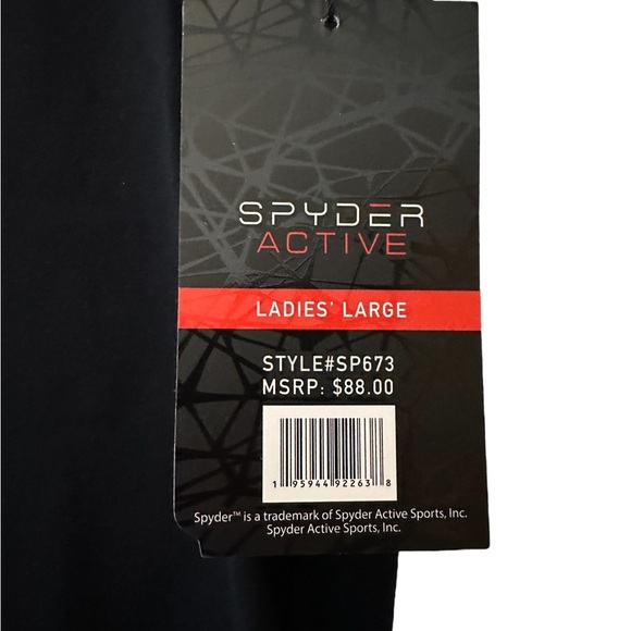 SPYDER Active (Style#SP673) Cropped Pants Ladies, Fitness & Exercise, Size L - Picture 8 of 10